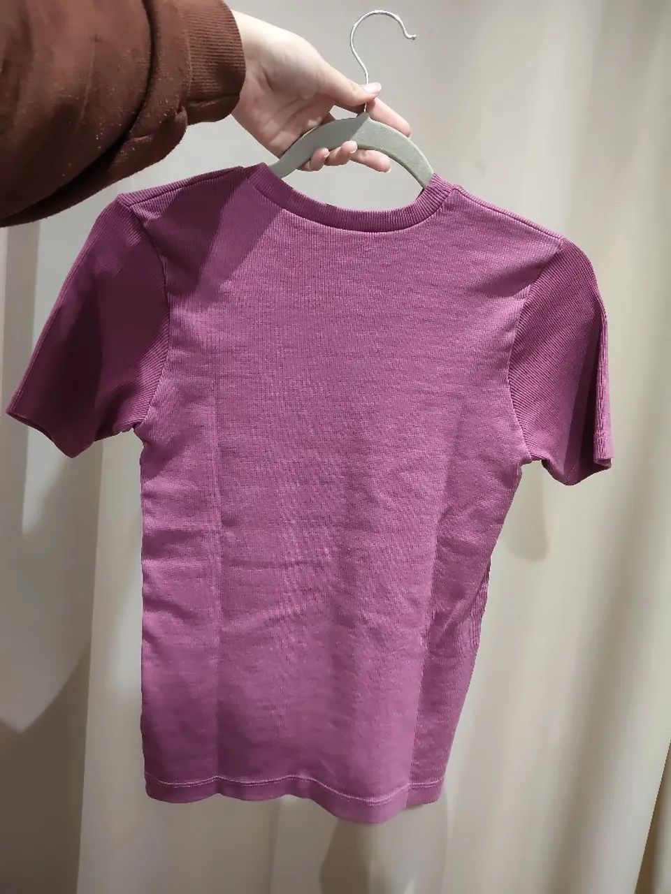 Blusinha canelada M - Foto 2
