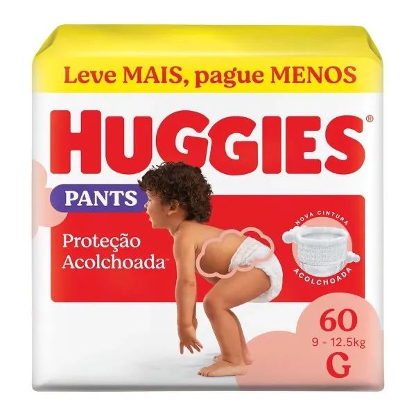 Huggies Pants Proteção Acolchoada
