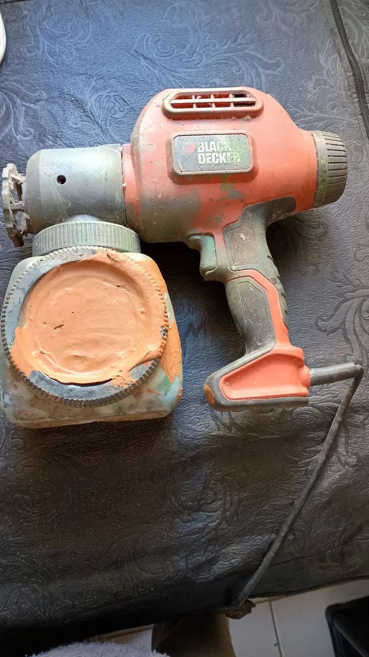 Pistola de pintura Black Decker 220v
