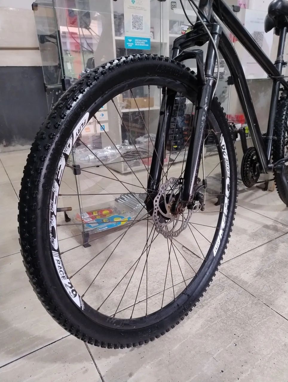 Vendo bike aro 29 de ferro  - Foto 2