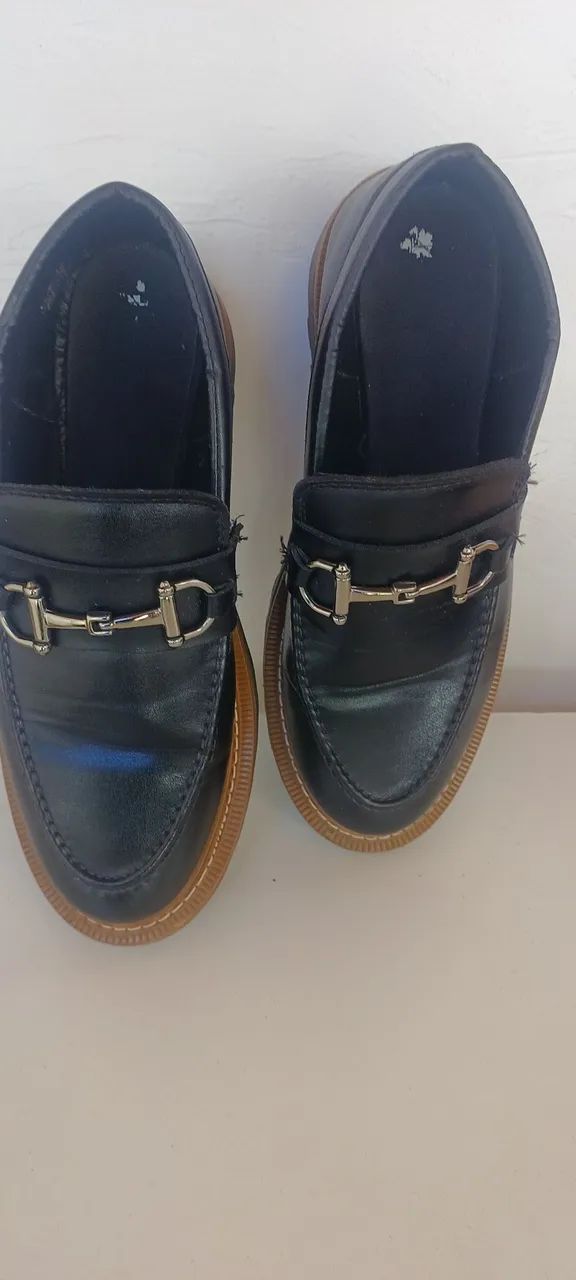 Sapato preto mocassim  - Foto 3