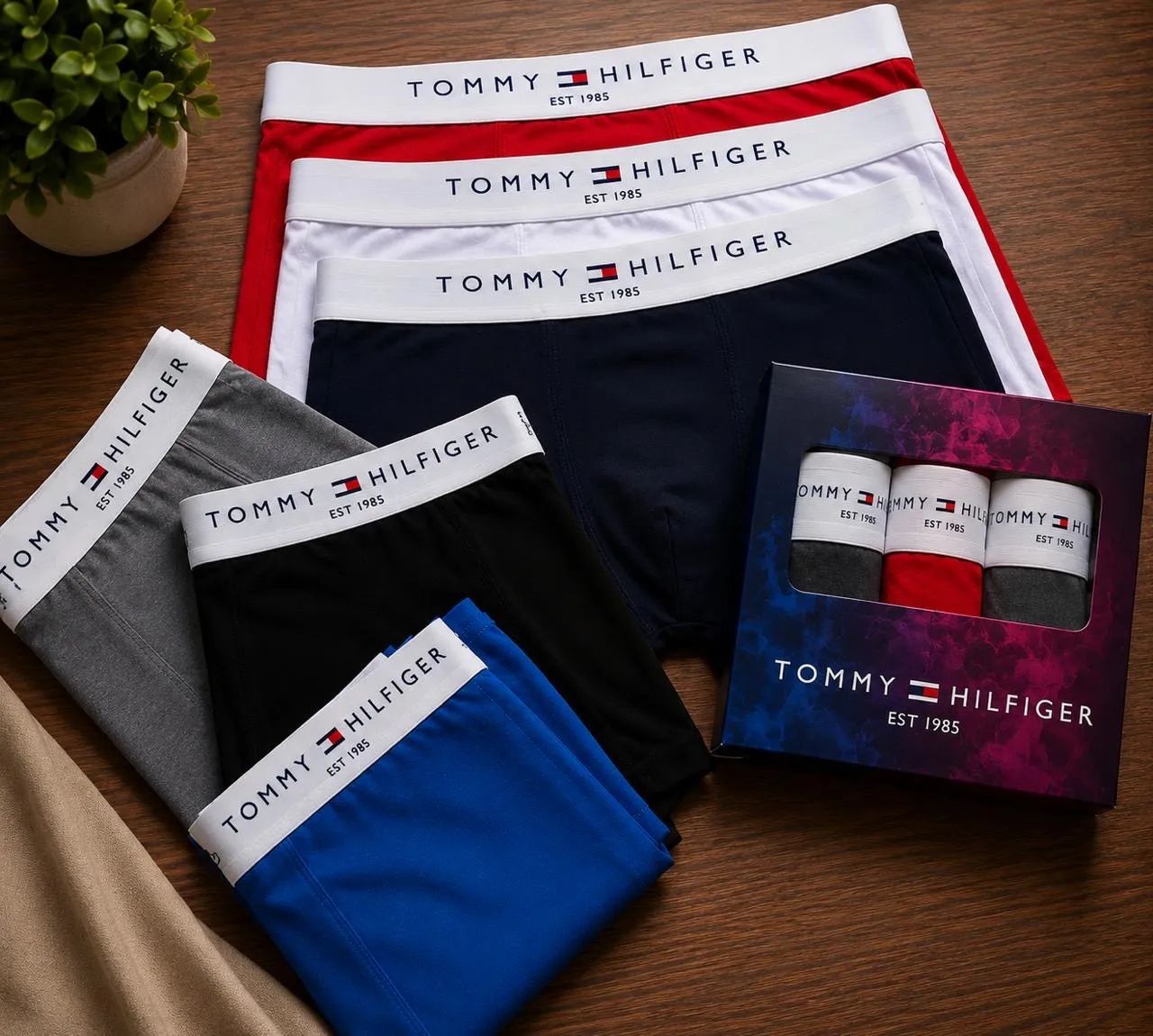 Kit 3 Cuecas - Tommy Hilfiger - Foto 2