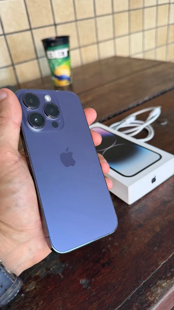 Iphone 14 pro 128gb roxo UNICO DONO - Foto 4