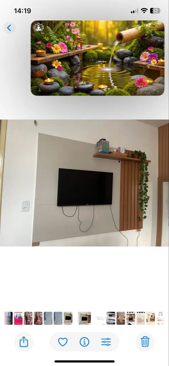 Painel mdf em perfeito estado sem avarias