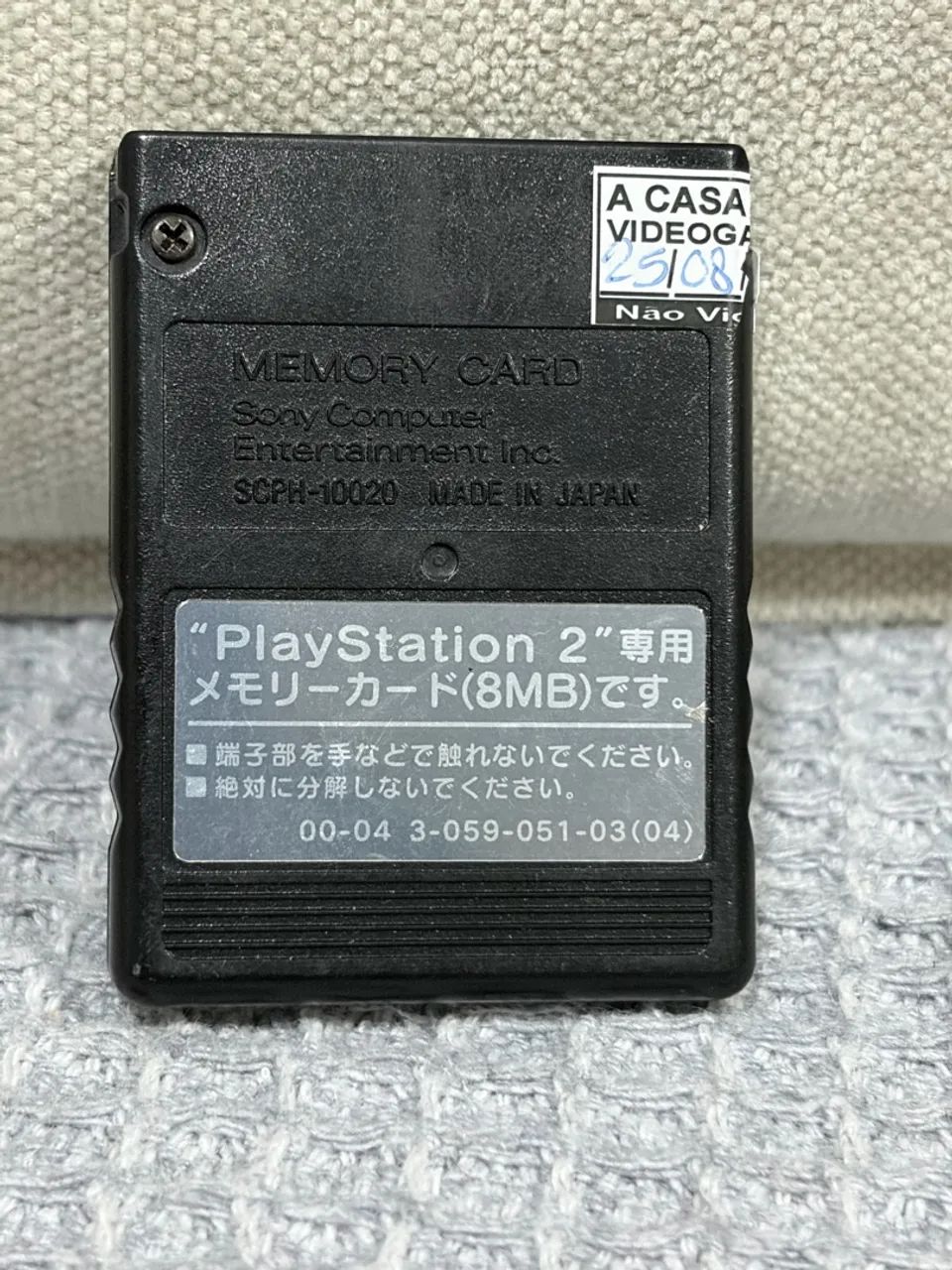 Memory Card PS2 - Original - Foto 2
