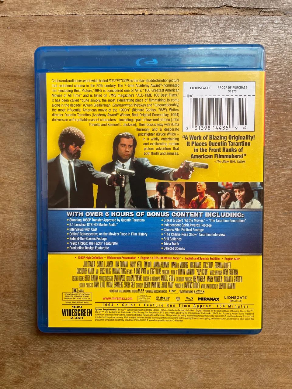 Blu-ray importado Pulp Fiction - Foto 3