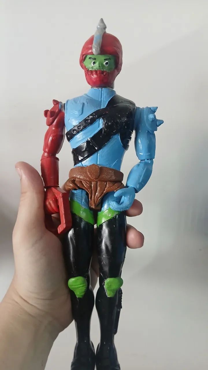 Boneco customizado max steel/ mandibula