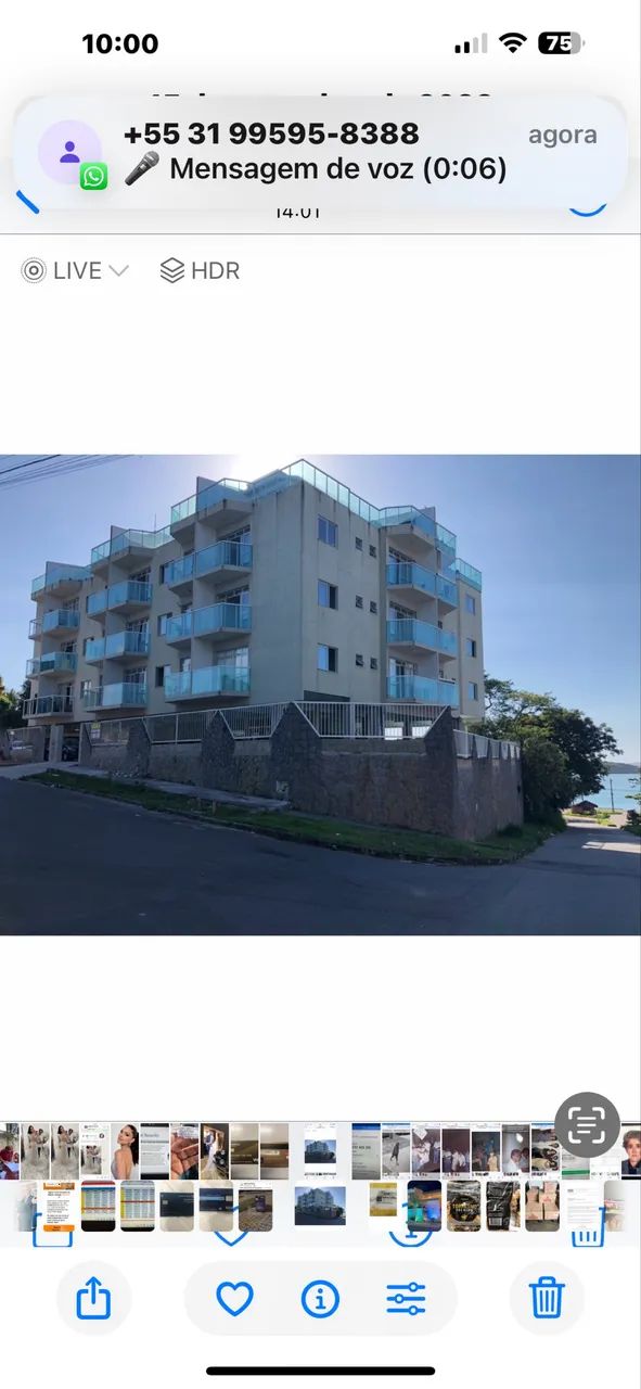 Apartamento cobertura Meaipe 2 quartos 