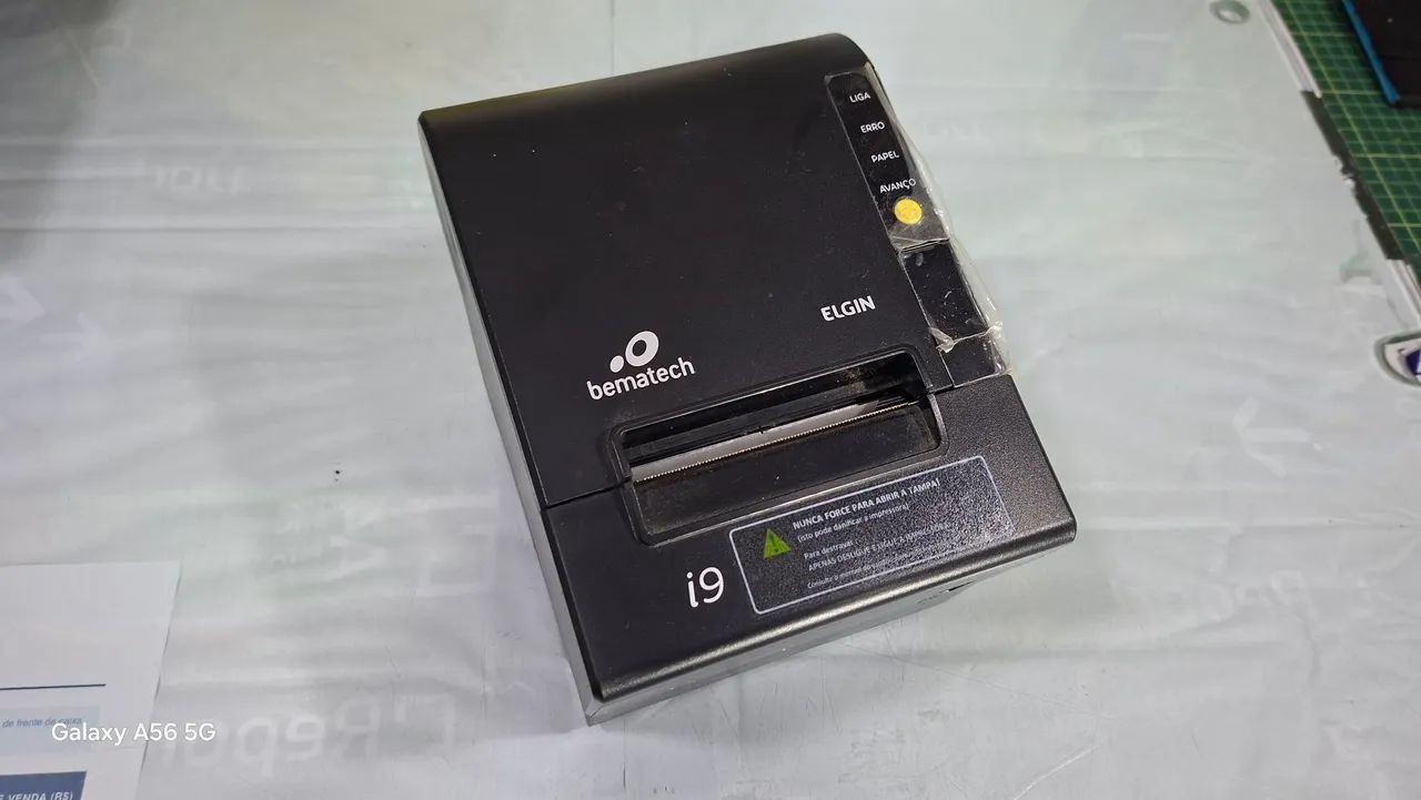 Impressora Térmica Elgin Bematech i9 USB Serial Ethernet Preta - Funcionando - Foto 2