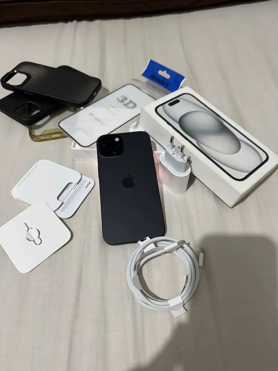 iPhone 15 **Garantia Apple** ( aceita trocas )