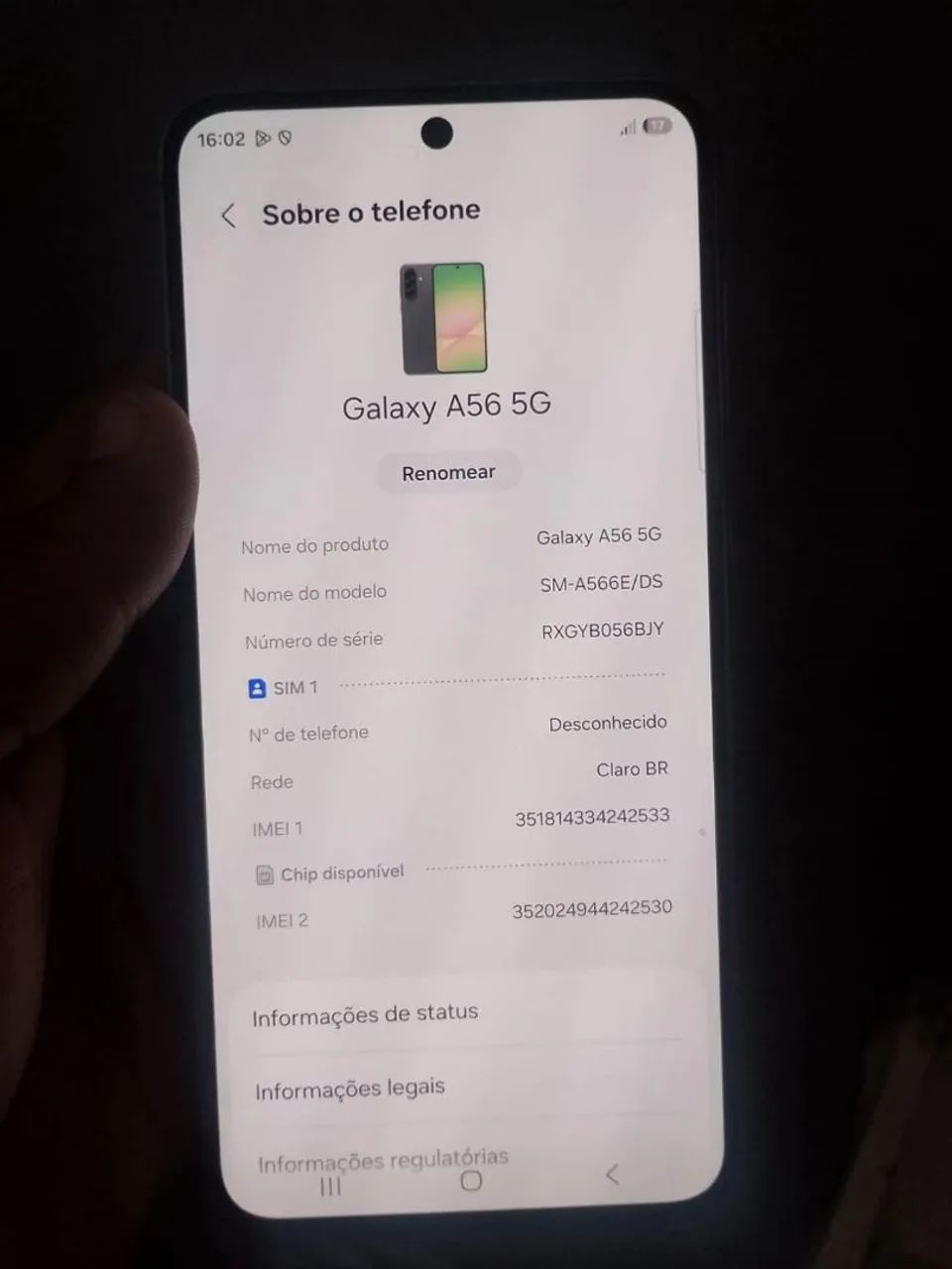 Samsung A56 256GB