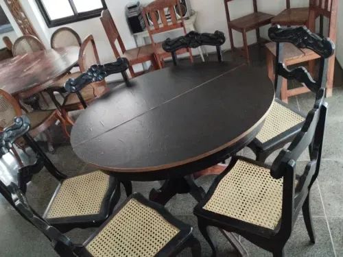 Mesa de Jantar com 6 Cadeiras Pernambucanas - Foto 4