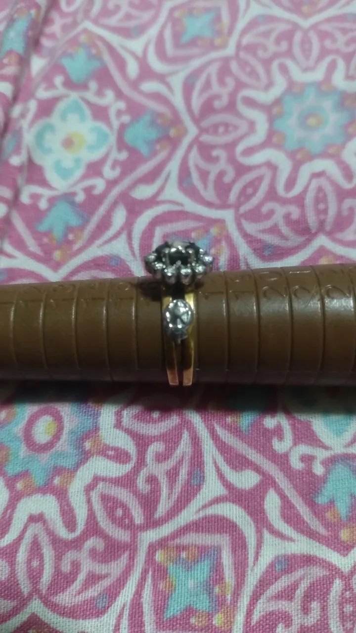 Anel de grau  ouro 18K - Foto 2