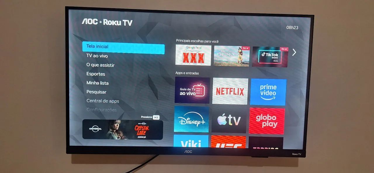 VENDO TV NOVA 32 POLEGADAS AOC SMART NOVA - Foto 2