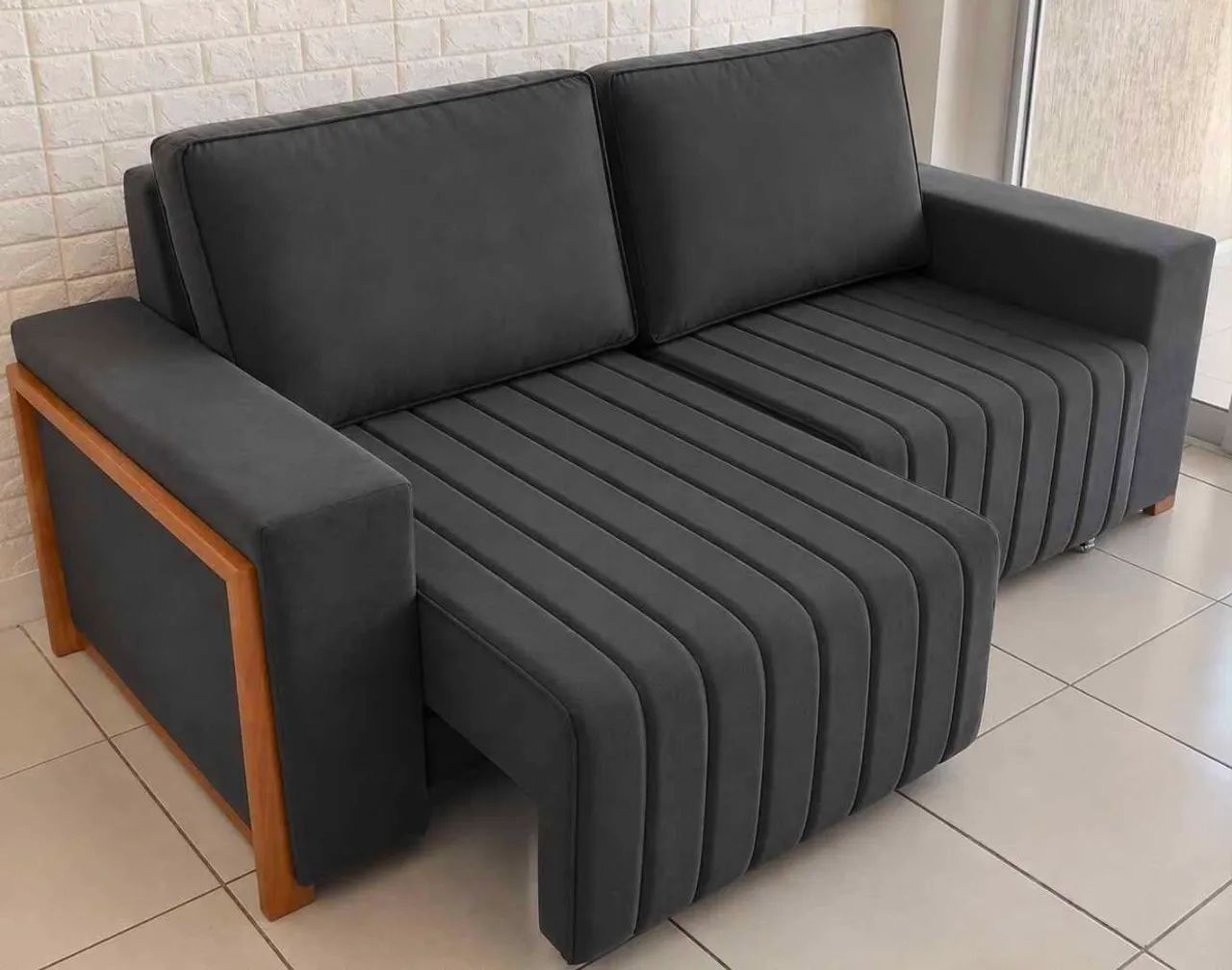 Vendo sofá retratil e mais varias opções - Foto 4