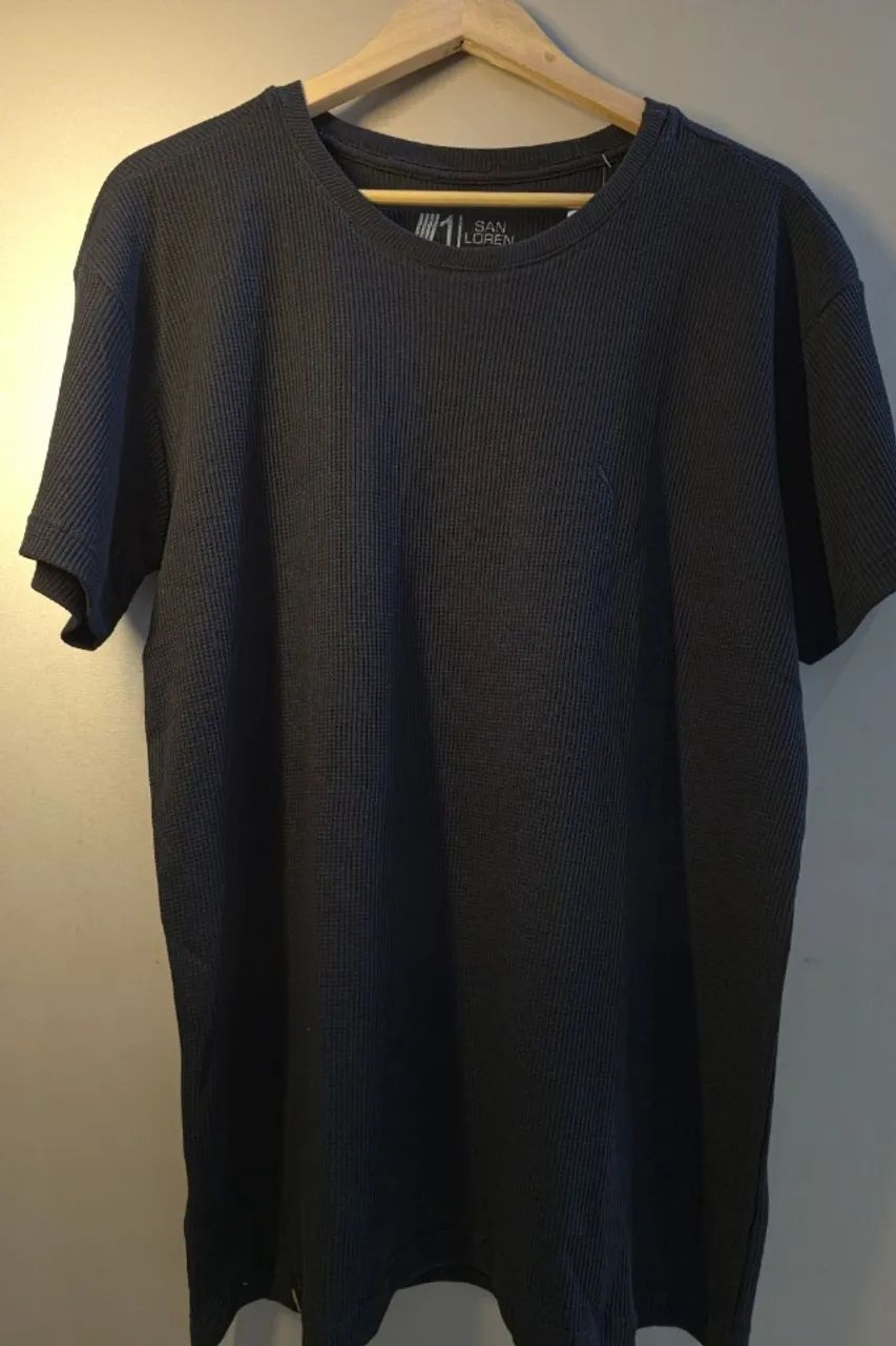 Camiseta Texturizada P ao G2 - Foto 2