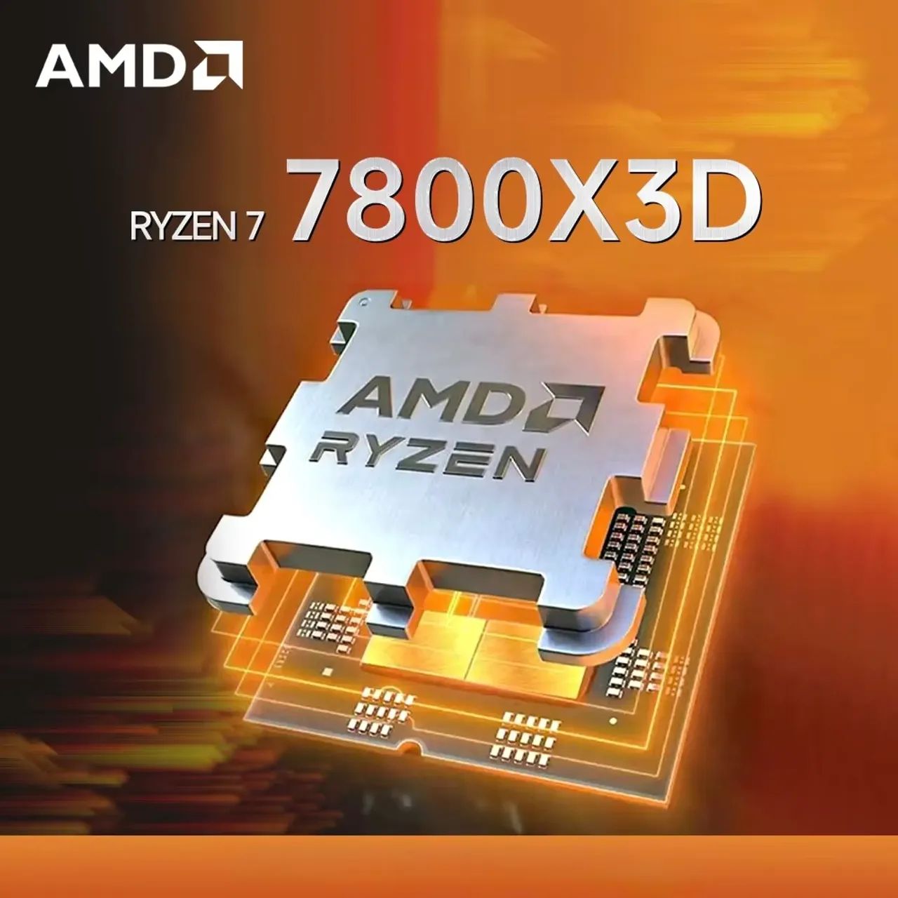 Novo AMD Ryzen 7 7800X3D 8C/16T AM5 3D V-Cache Gamer Novo