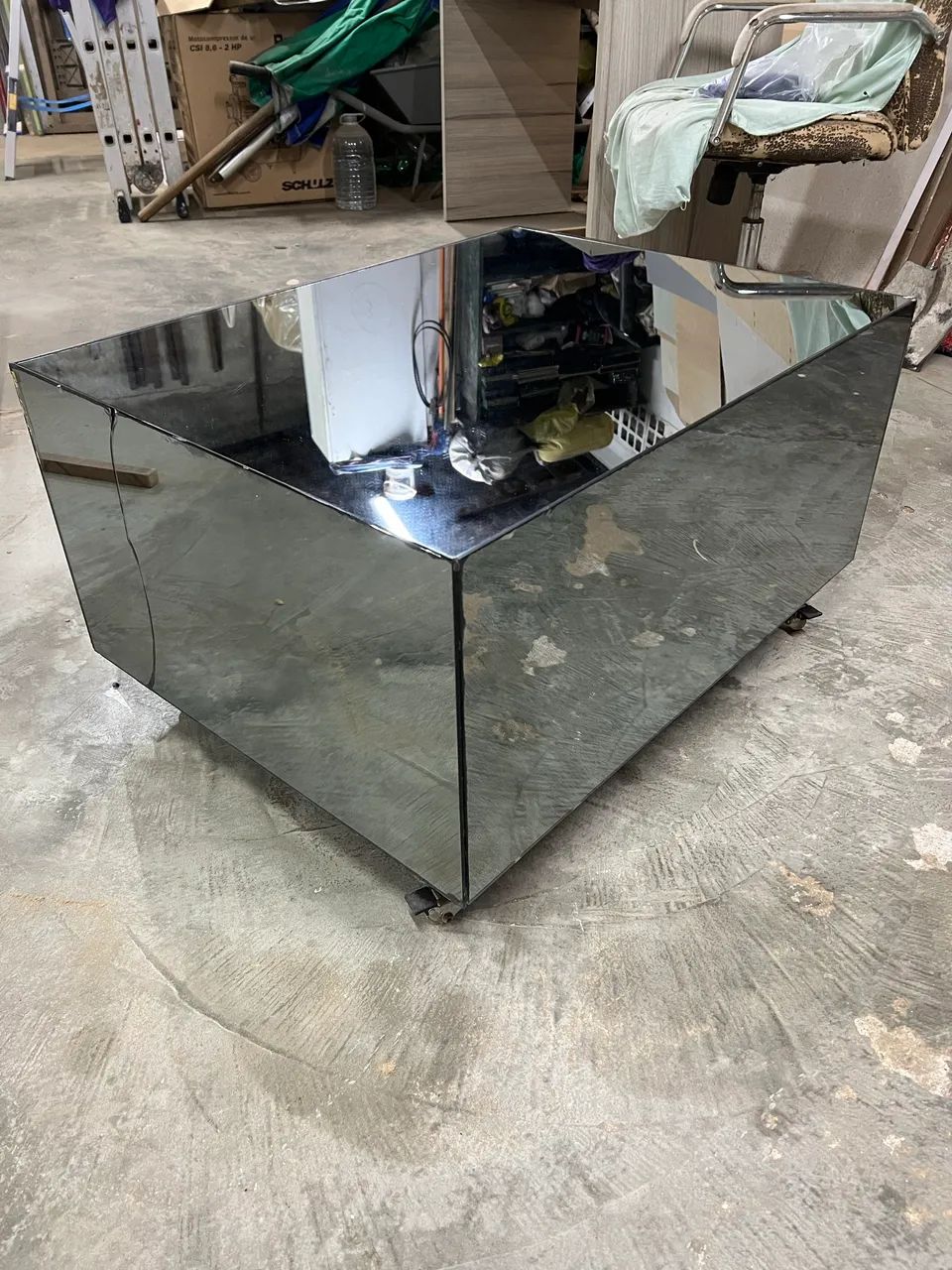 Mesa de centro em vidro espelhado  - Foto 2