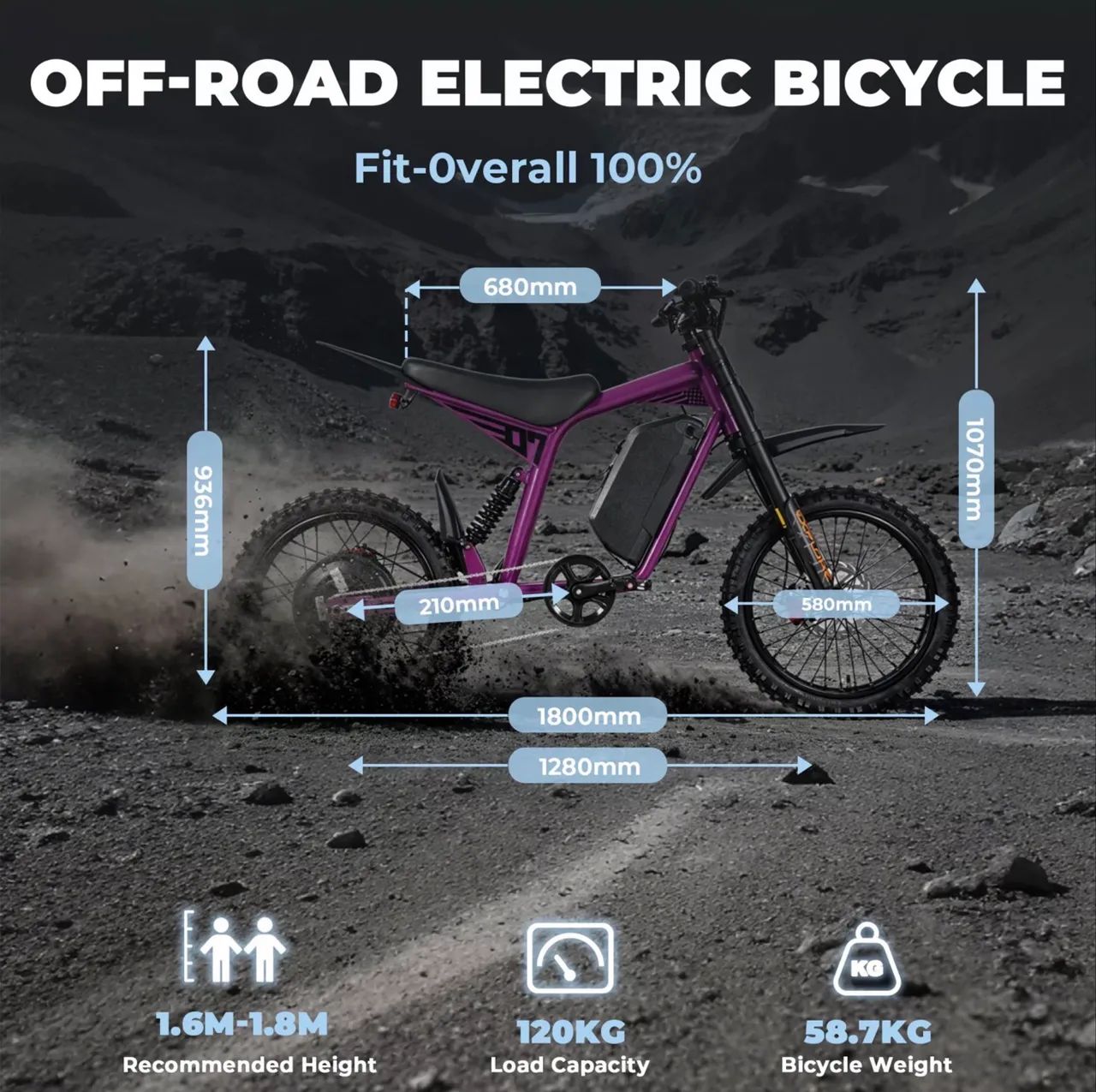 Bicicleta elétrica 3.000W - Foto 5