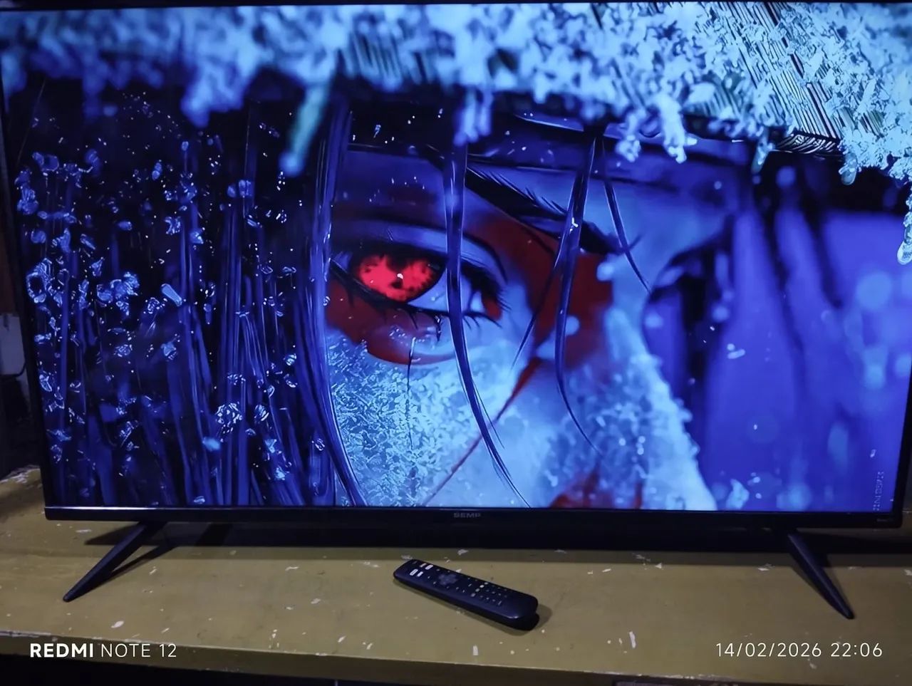 telão 50 4k polegadas Semp roku