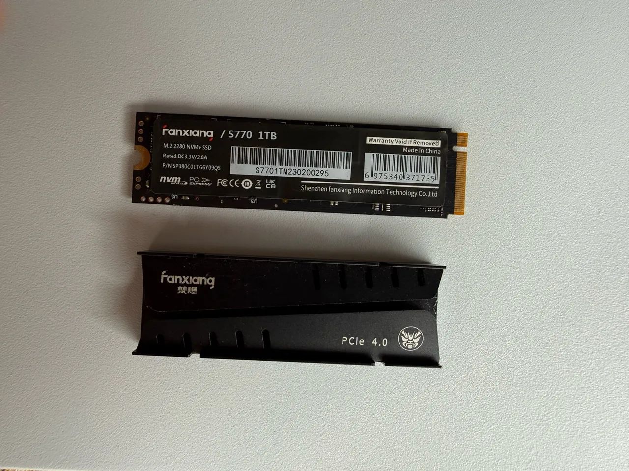SSD Fanxiang S770 1TB PCIE 4.0