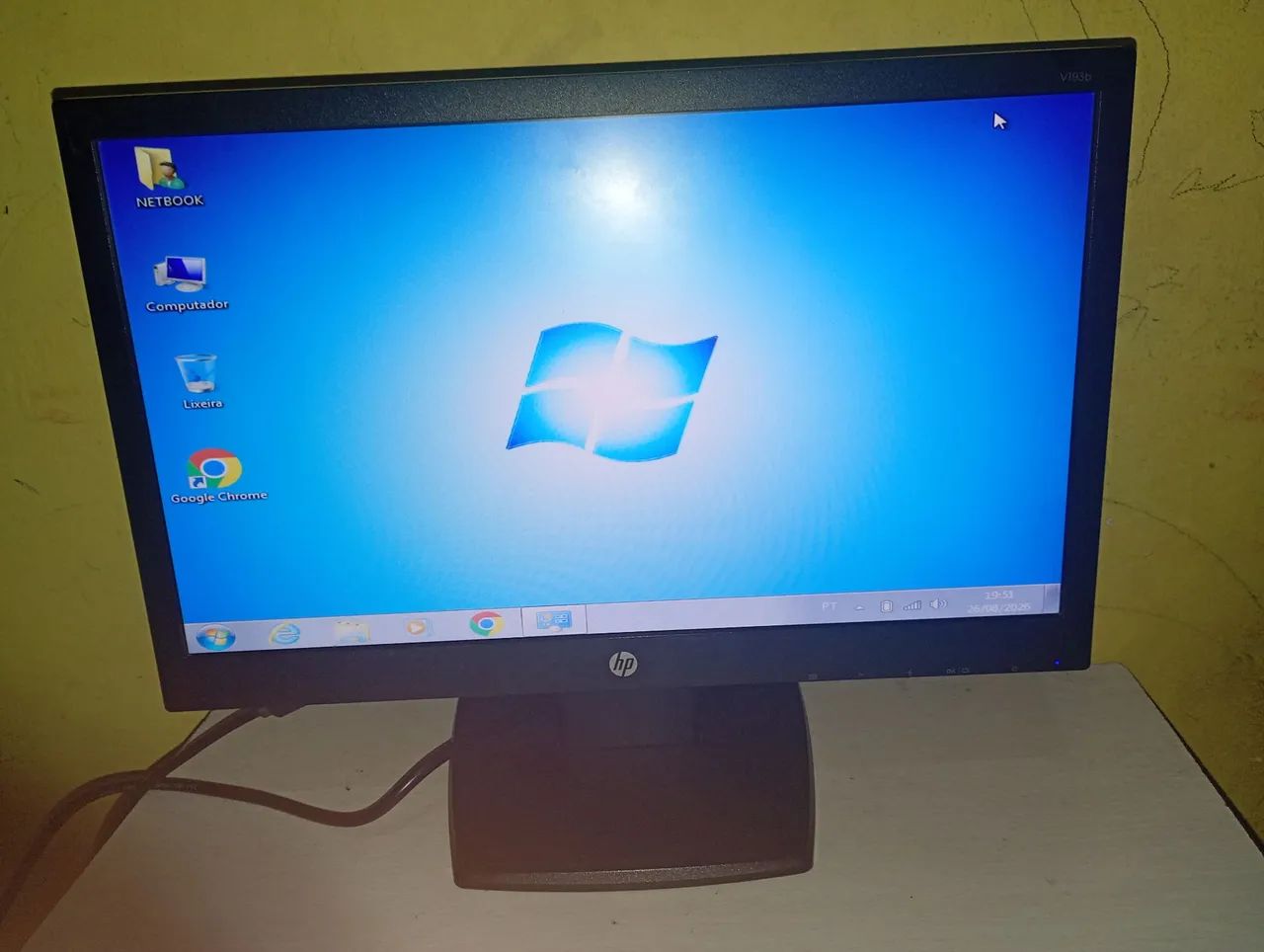 Monitor Hp 19 polegadas  - Foto 2