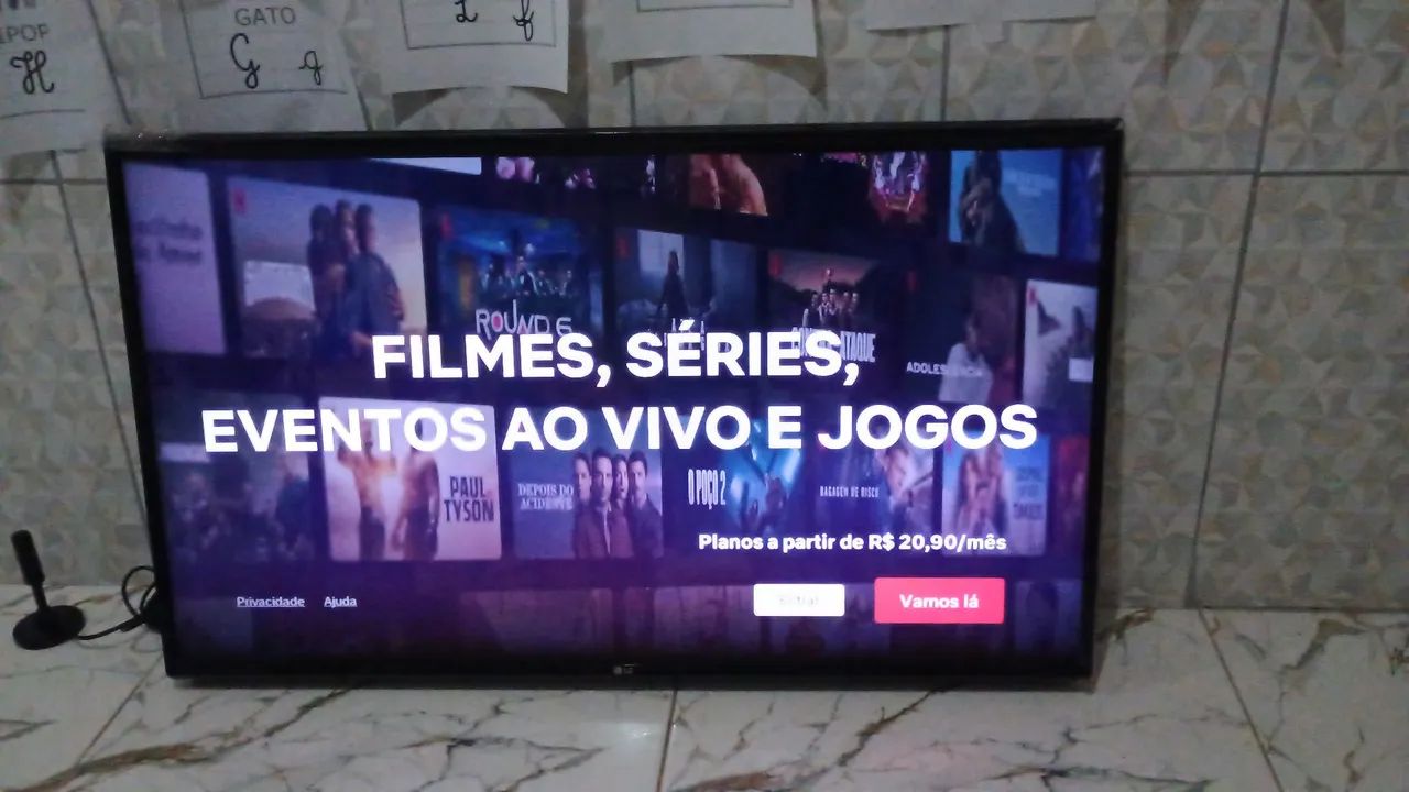 Tv LG 43 polegadas smart 4k  - Foto 4