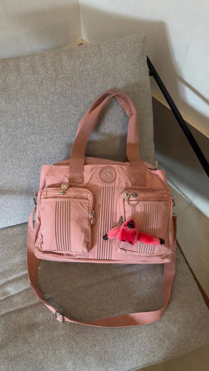Bolsa tote universitária Kipling 