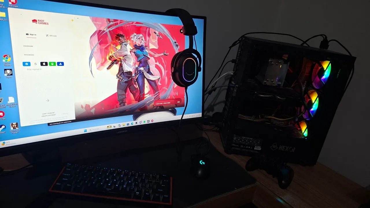Pc gamer ryzen 5500 16 gb ram  rx 580 - Foto 2