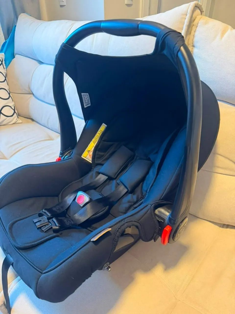 Bebê conforto Risus Black ABC Design + BASE ISOFIX  - Foto 4