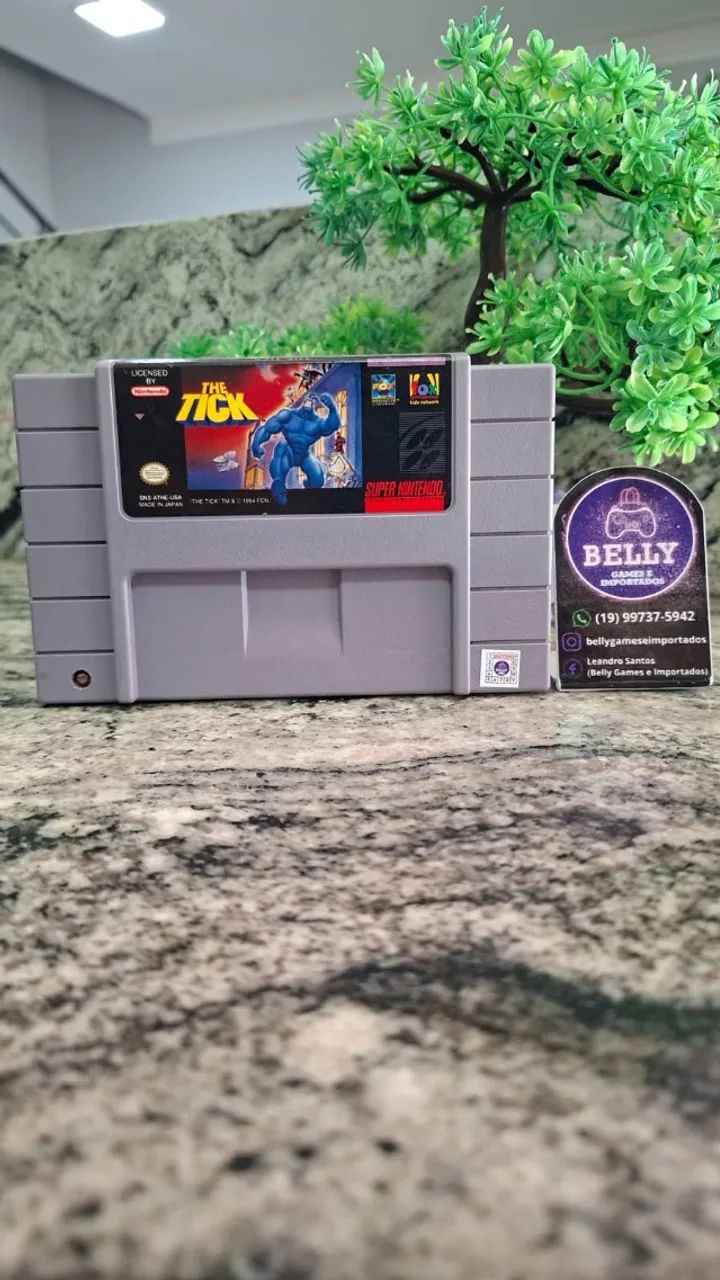 THE TICK - SUPER NINTENDO - ORIGINAL