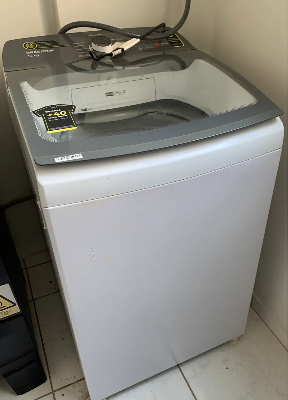 Máquina de lavar Brastemp 12kg