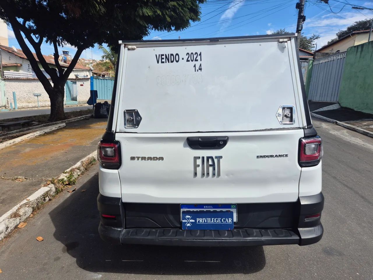 Fiat Strada Endurance 1.4 Flex 8V CS Plus 2021 - Foto 4
