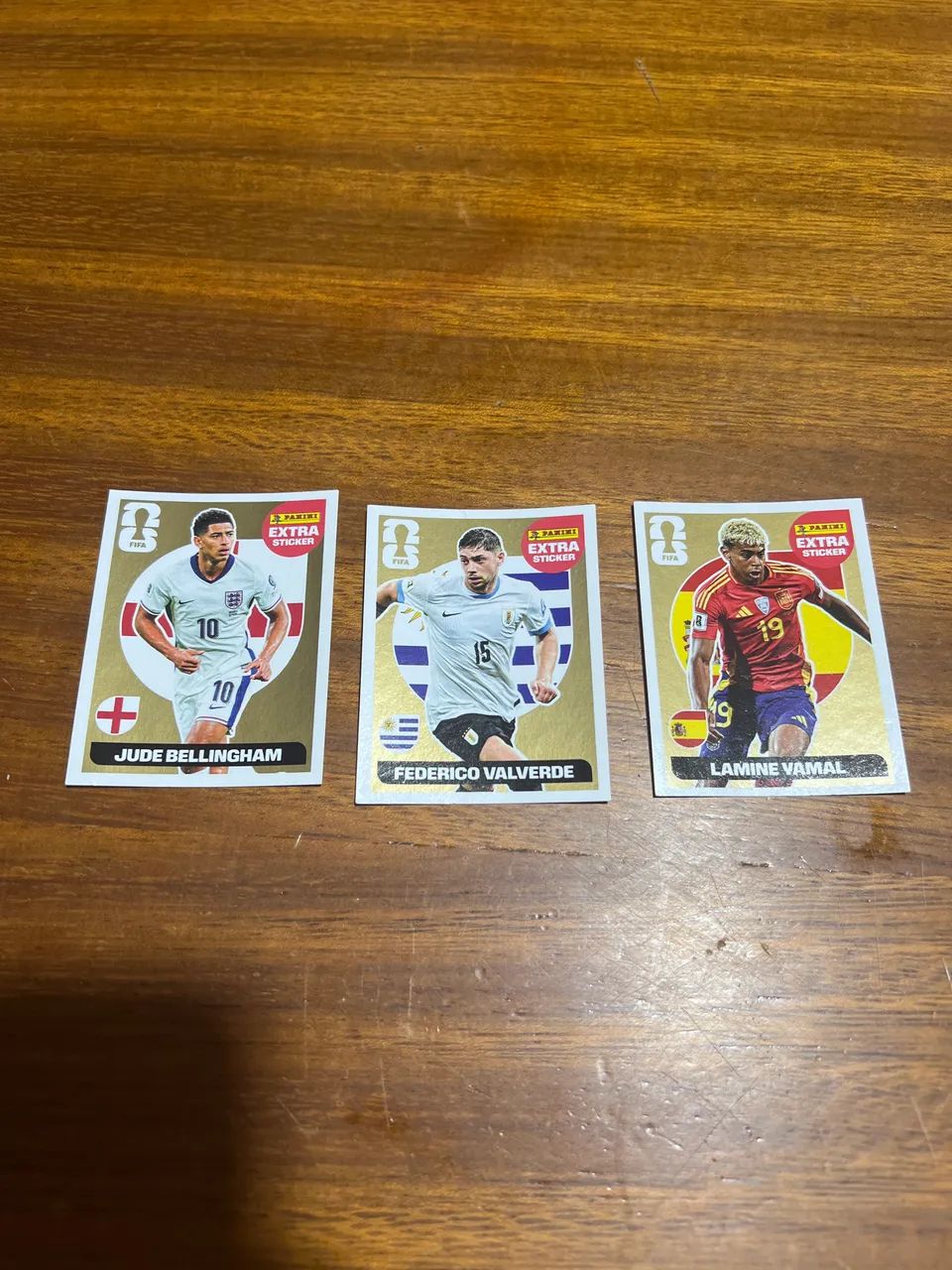 Figurinhas Legends Copa 2026 - Douradas (COMBO 3)