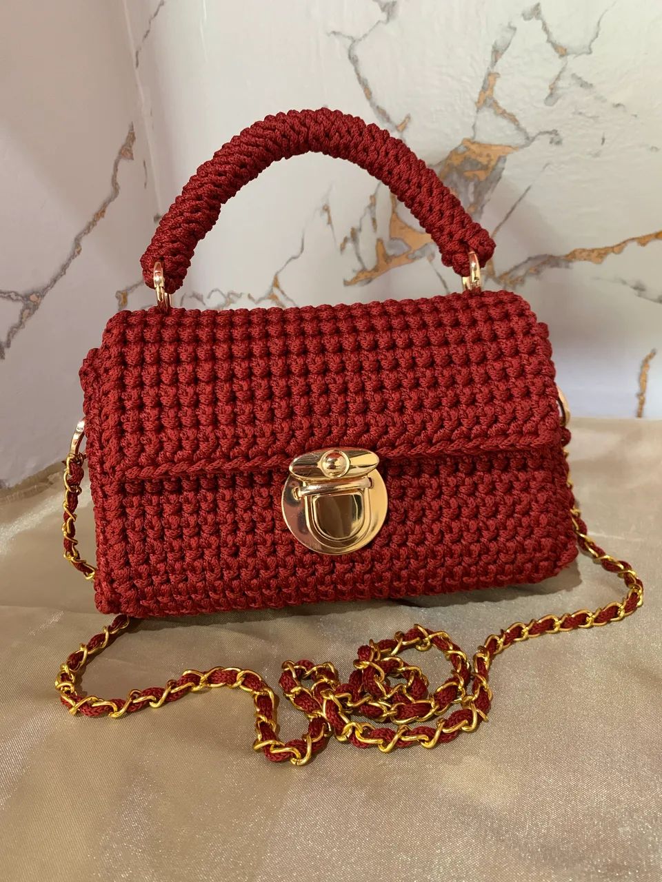 Bolsa fio Náutico CROCHÊ ? ? - Foto 4