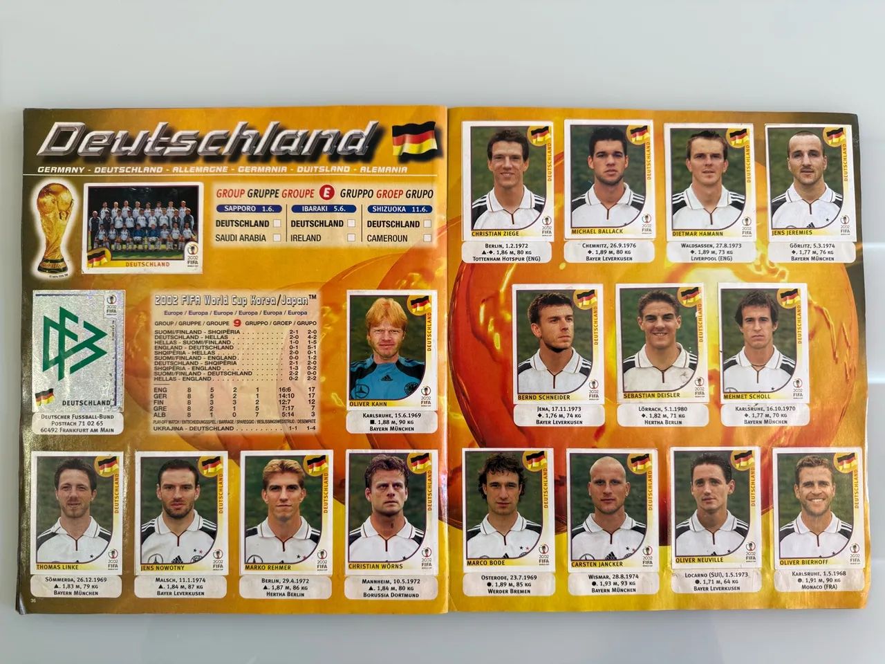 【KKKK】カルム・ド・リューセック 2002年 2本セット他 Korea 02 Álbum Copa do Mundo 2002 - Hobbies e coleções - Jardim