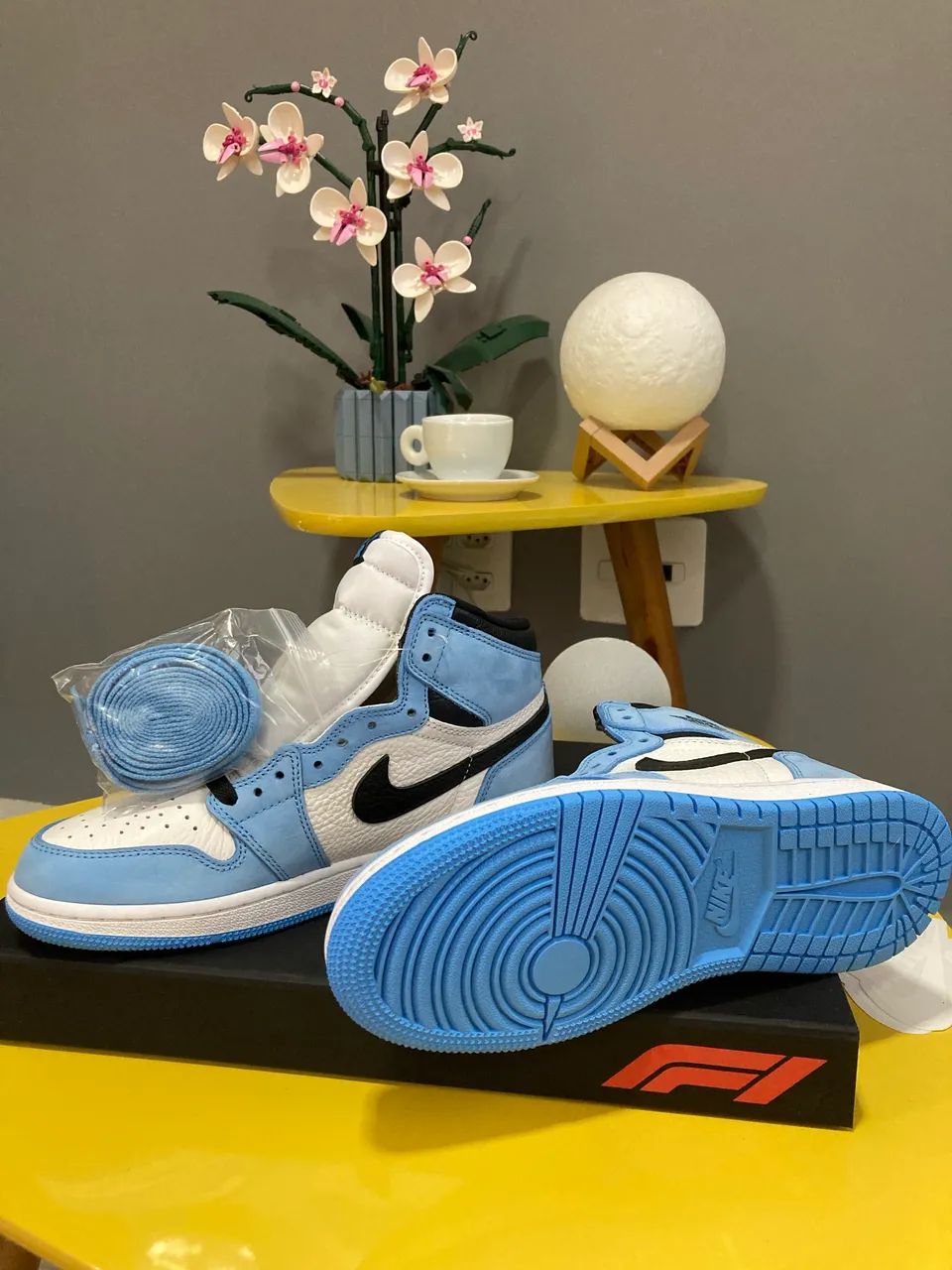 Nike Air Jordan 1 UNC university blue - Foto 3