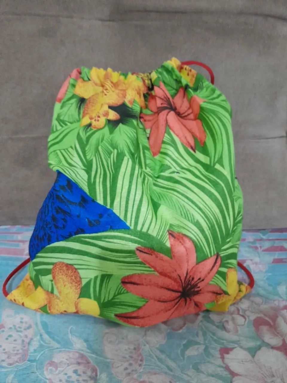 Mochila Saco Academia Estampado  - Foto 5