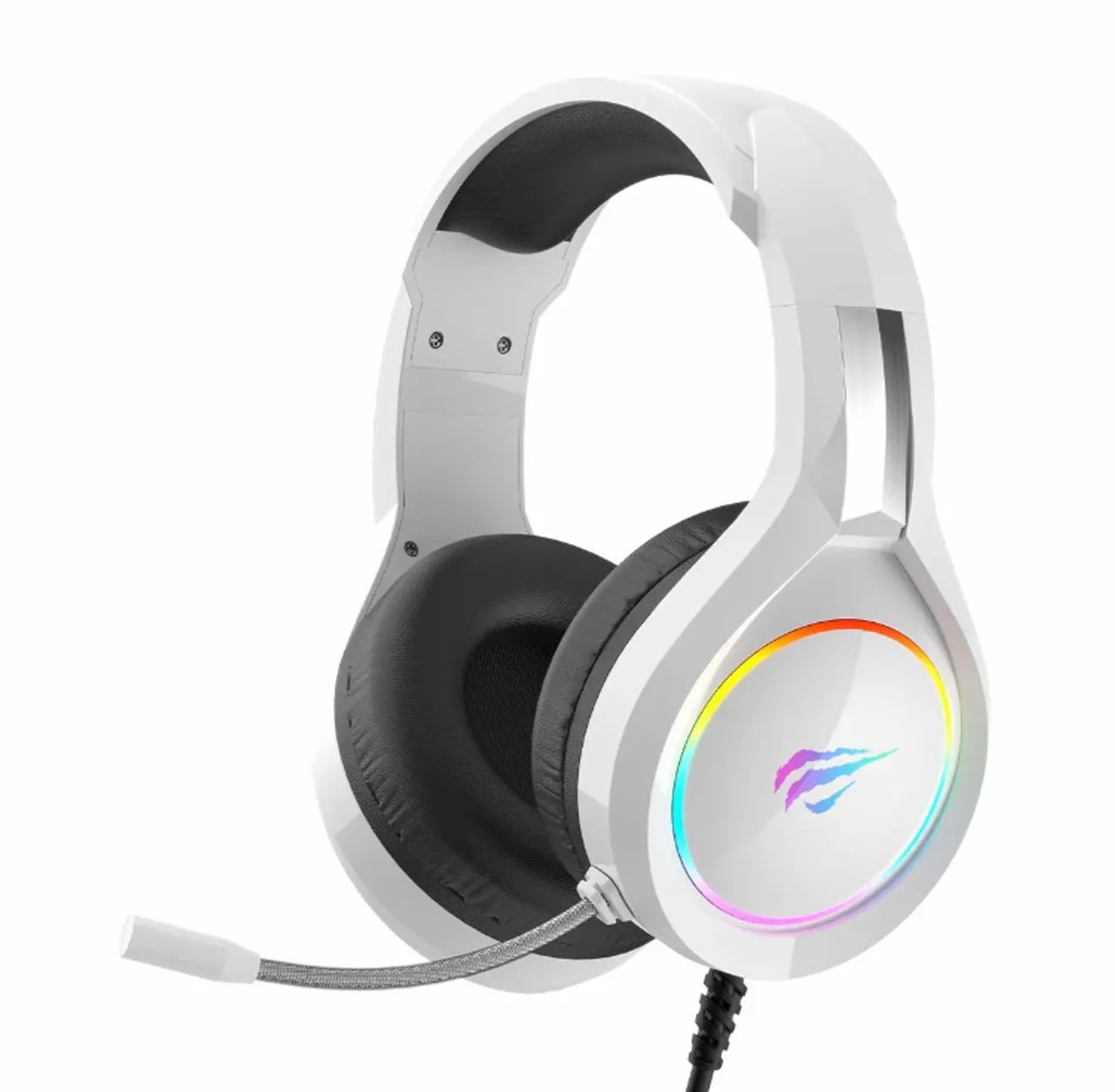 Headset Gamer Havit Gamenote H2232d RGB Branco