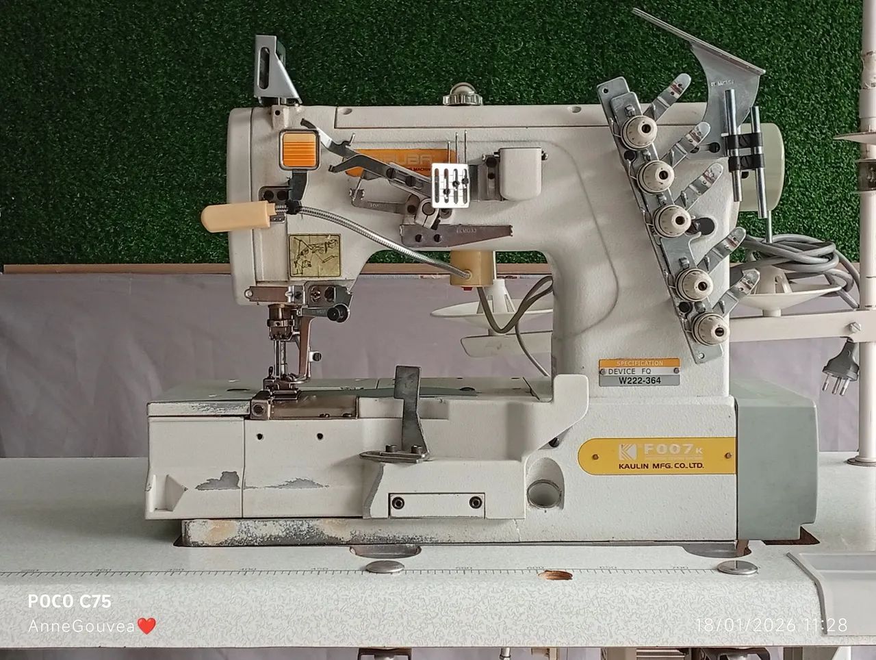 Galoneira Siruba eletrônica direct drive 