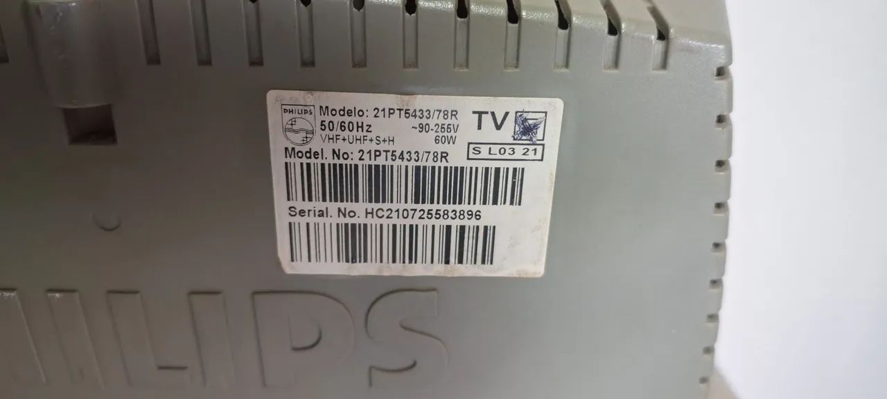 TV de tubo Philips 21" Plana - Foto 4