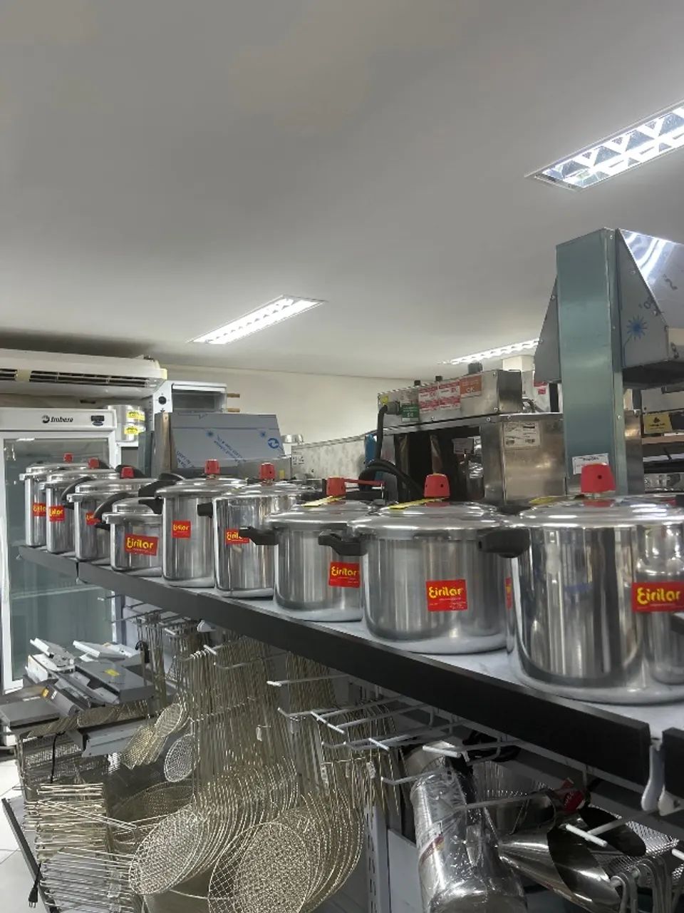 Panelas de pressão industrial 