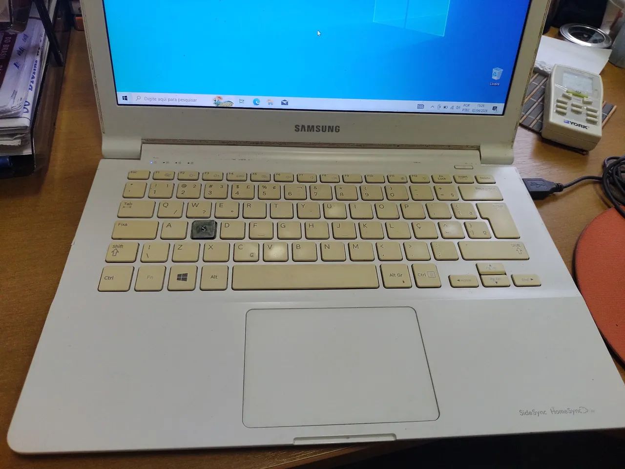 Lote 2 Notebooks Dell e Samsung, revisados, funcionando, windows 10. - Foto 5