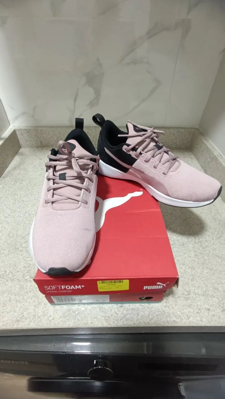 Tênis Flyer Runner Mesh Feminino Puma - Foto 2