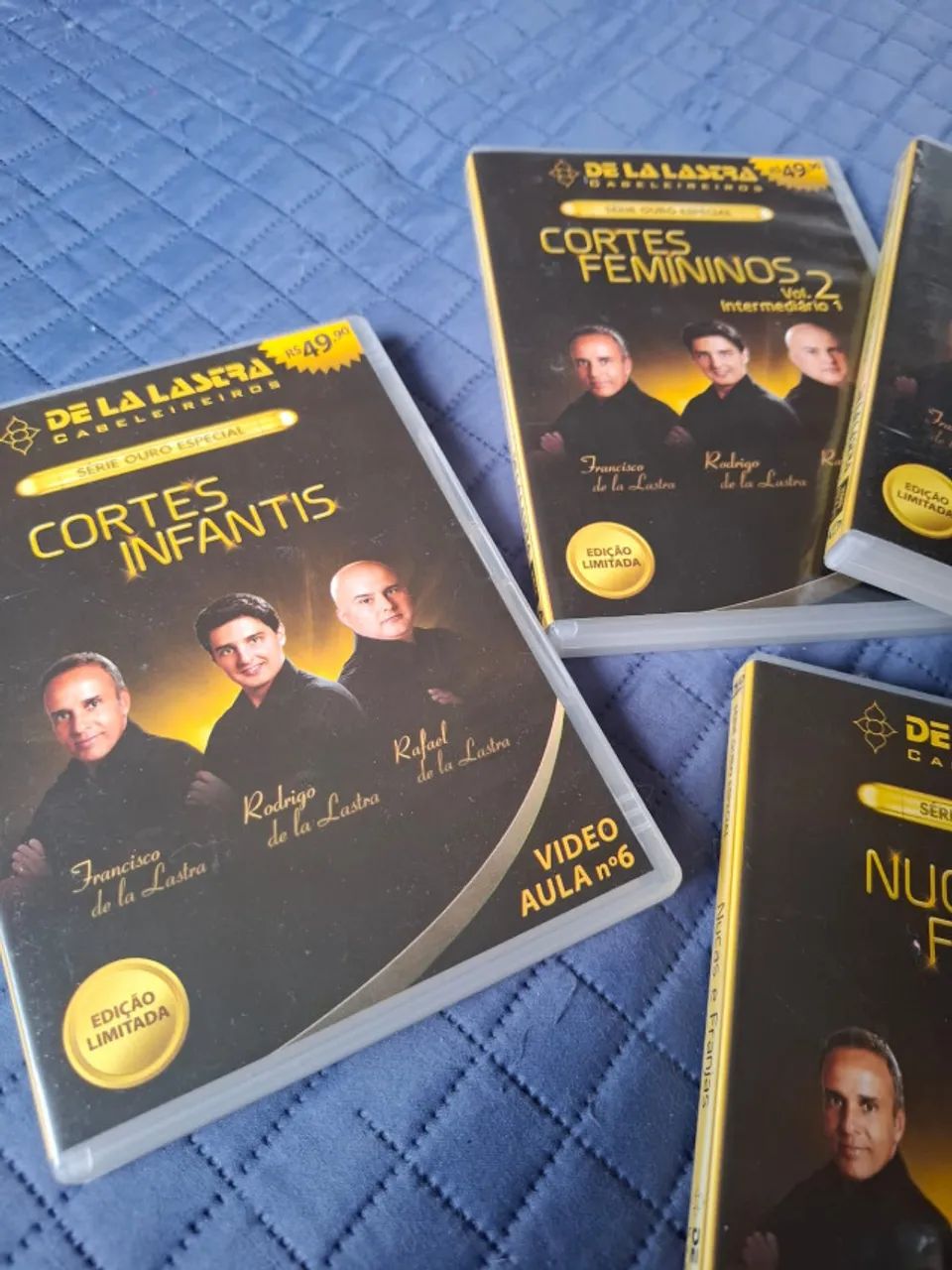 Curso de cabeleireiro Irmãos De La Lastra Completo (25 DVDs) - Foto 2