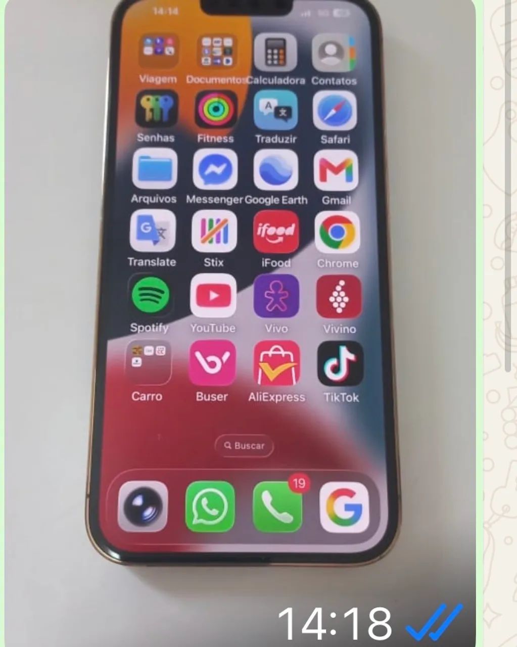 VENDO IFHONE 13 PRÓ MAX DOURADO  - Foto 3