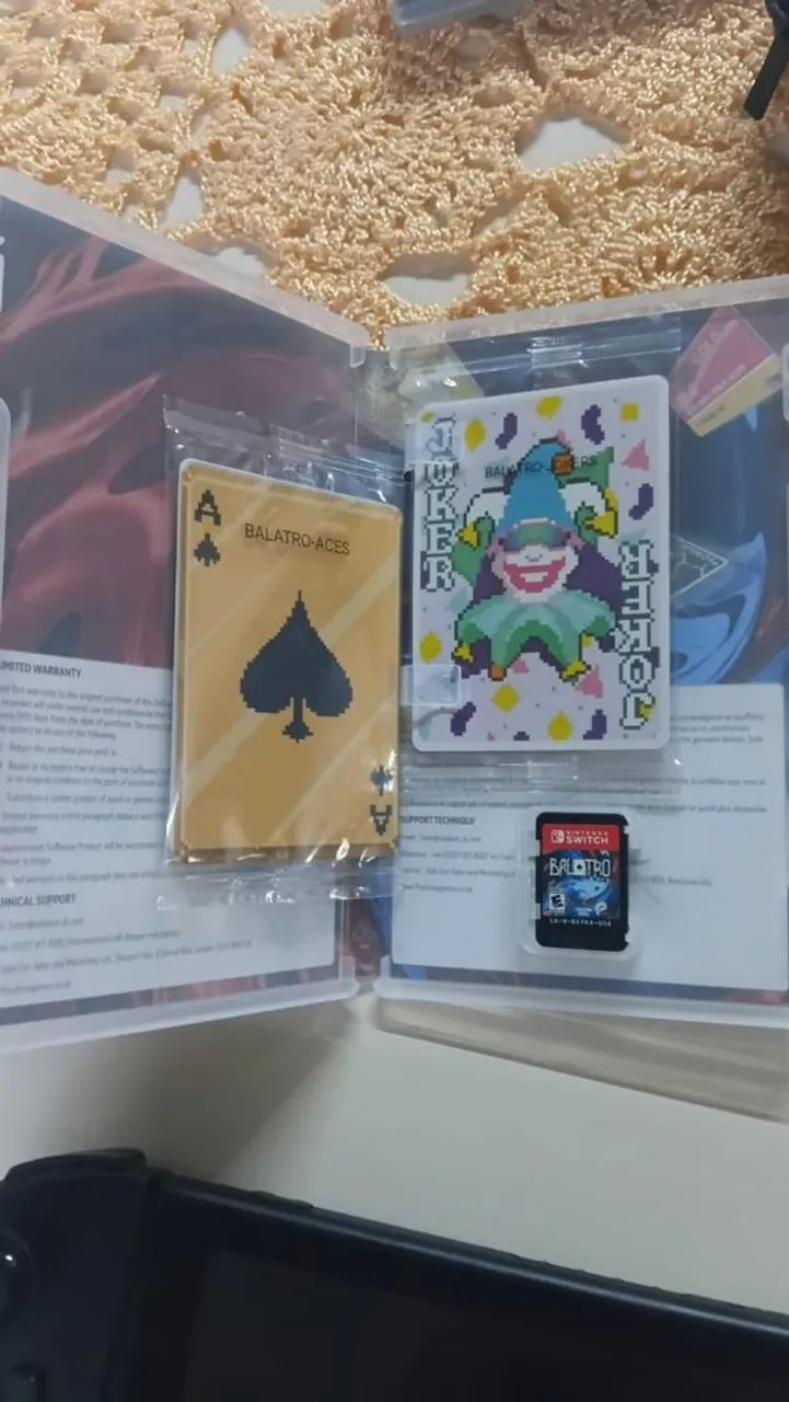 Cuphead e Balatro seminovos switch - Foto 4