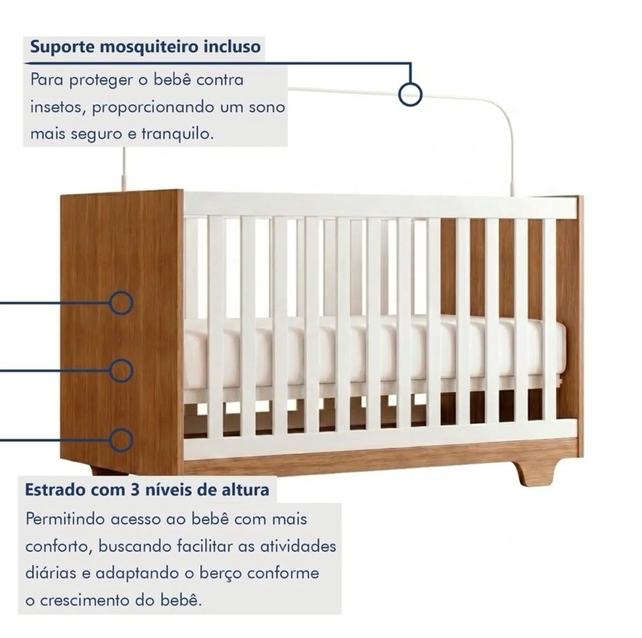 Berço 2 em 1  - Foto 5