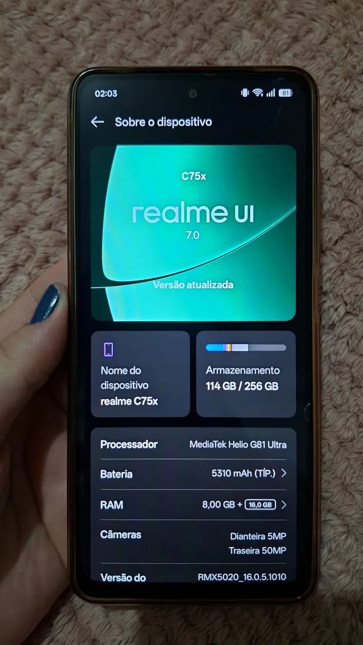 Vendo Realme C75x - Foto 2