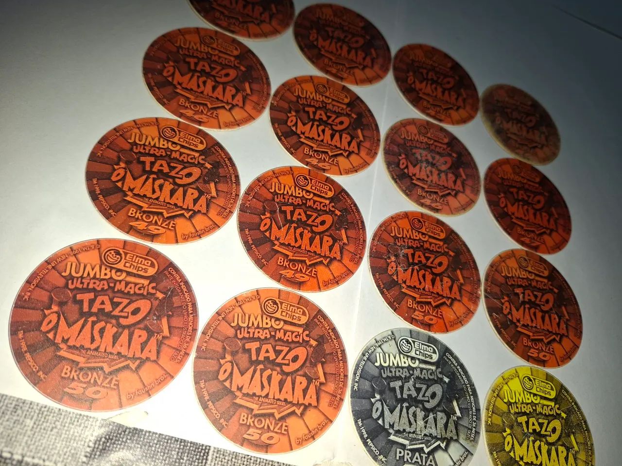 Tazos Jumbo O Máskara unidade - Foto 5